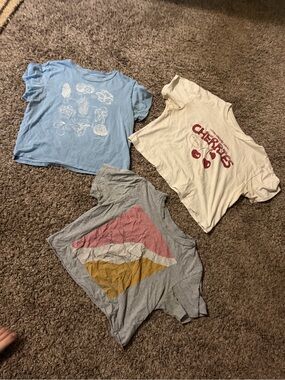 Cropped Graphic Tee- BUNDLE